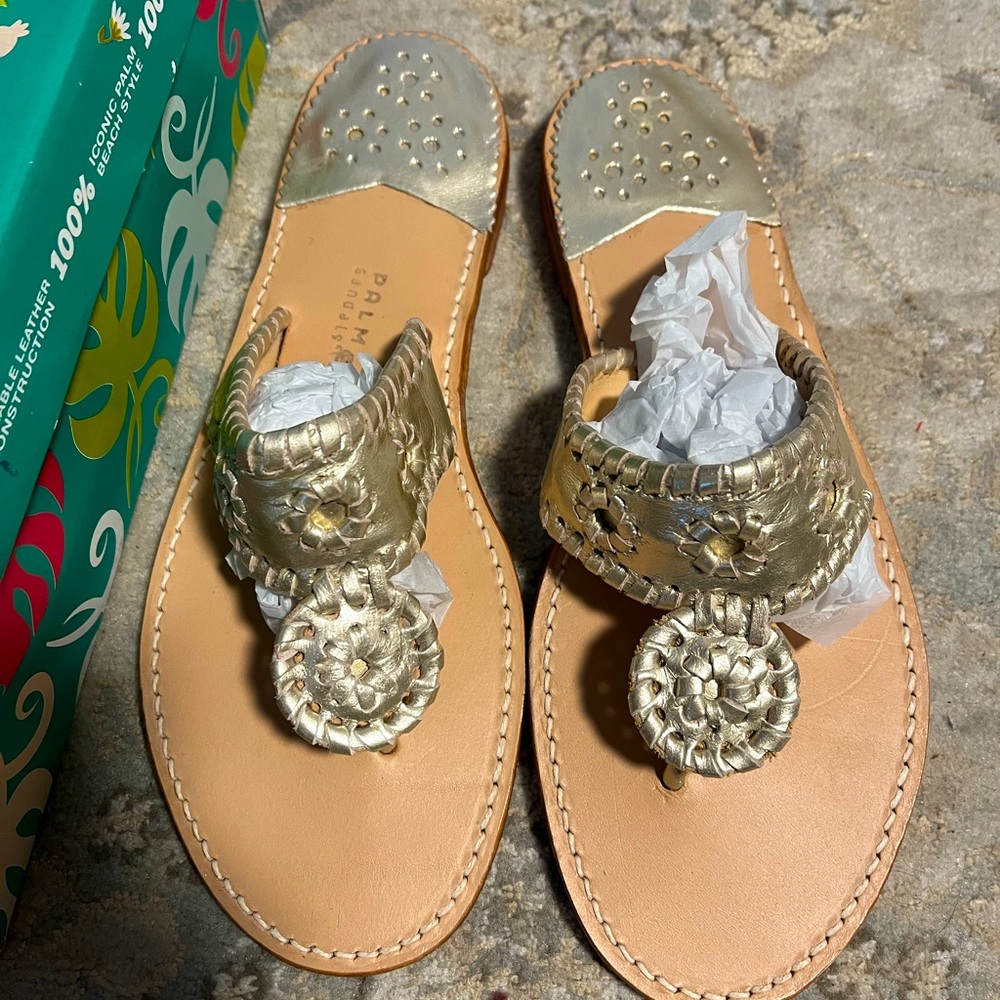 NWT Palm Beach Sandals size 10